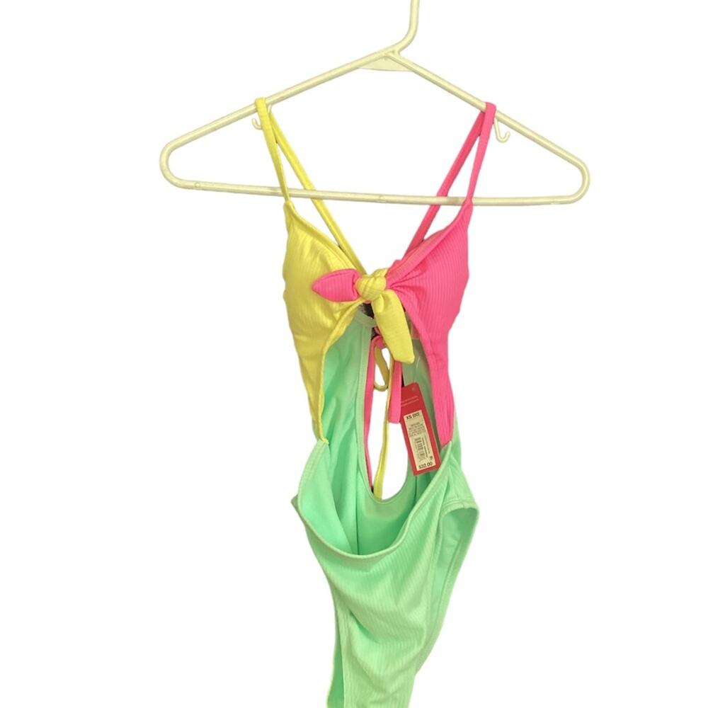 Xhilaration Color-block XS One Piece